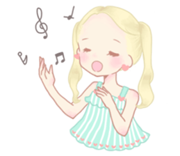 girls sticker nono sticker #2724047