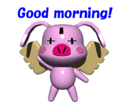 Boochan of the English version sticker #2724547