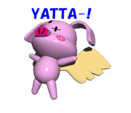 Boochan of the English version sticker #2724550