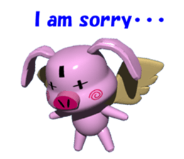 Boochan of the English version sticker #2724551