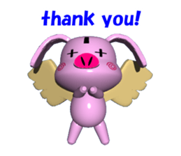 Boochan of the English version sticker #2724552