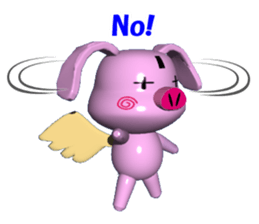 Boochan of the English version sticker #2724566