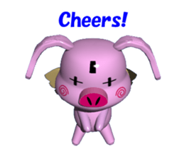 Boochan of the English version sticker #2724574