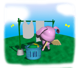 Boochan of the English version sticker #2724576