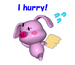 Boochan of the English version sticker #2724580