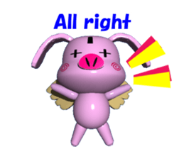 Boochan of the English version sticker #2724583