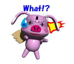 Boochan of the English version sticker #2724585