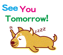 Shiba inu-Japanese dog! sticker #2724868
