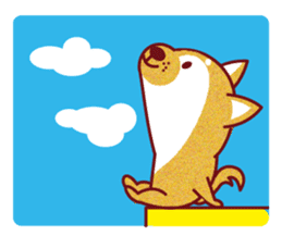 Shiba inu-Japanese dog! sticker #2724869