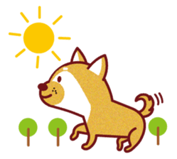 Shiba inu-Japanese dog! sticker #2724873