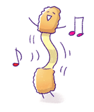 funny fast food Friends sticker #2726350