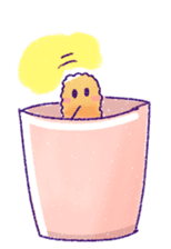 funny fast food Friends sticker #2726362