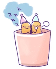 funny fast food Friends sticker #2726363