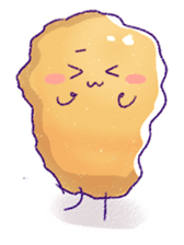 funny fast food Friends sticker #2726367