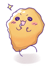 funny fast food Friends sticker #2726368