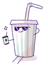 funny fast food Friends sticker #2726372