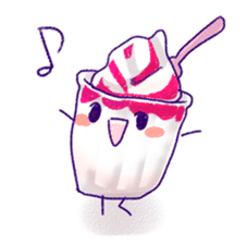 funny fast food Friends sticker #2726374