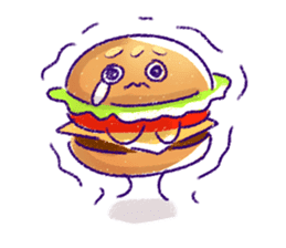 funny fast food Friends sticker #2726383