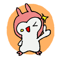 smile usausa sticker #2726633