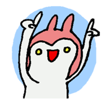 smile usausa sticker #2726635