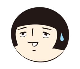 KOKESHI-JOSHI FACE40 sticker #2726907