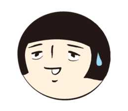 KOKESHI-JOSHI FACE40 sticker #2726907