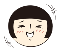 KOKESHI-JOSHI FACE40 sticker #2726908