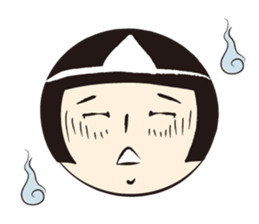 KOKESHI-JOSHI FACE40 sticker #2726909