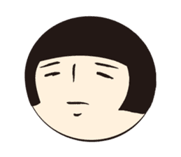 KOKESHI-JOSHI FACE40 sticker #2726910
