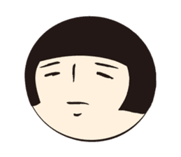 KOKESHI-JOSHI FACE40 sticker #2726910