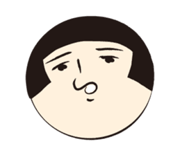 KOKESHI-JOSHI FACE40 sticker #2726911