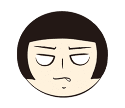 KOKESHI-JOSHI FACE40 sticker #2726912