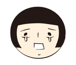 KOKESHI-JOSHI FACE40 sticker #2726913