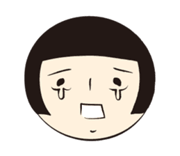 KOKESHI-JOSHI FACE40 sticker #2726913