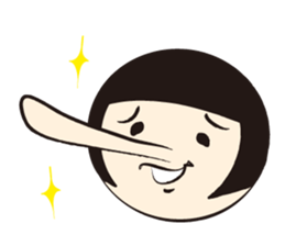 KOKESHI-JOSHI FACE40 sticker #2726914