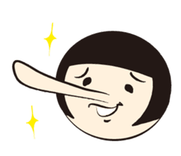 KOKESHI-JOSHI FACE40 sticker #2726914