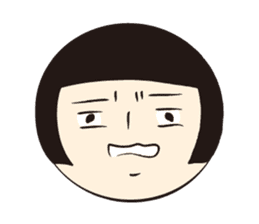 KOKESHI-JOSHI FACE40 sticker #2726915