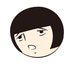 KOKESHI-JOSHI FACE40 sticker #2726916