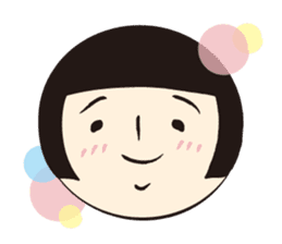 KOKESHI-JOSHI FACE40 sticker #2726917