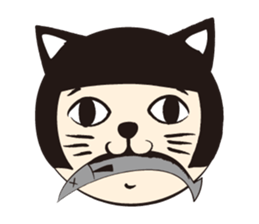 KOKESHI-JOSHI FACE40 sticker #2726919