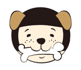 KOKESHI-JOSHI FACE40 sticker #2726921