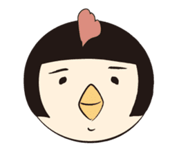 KOKESHI-JOSHI FACE40 sticker #2726922