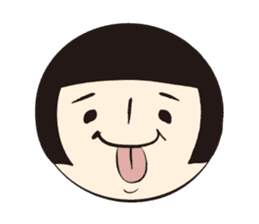 KOKESHI-JOSHI FACE40 sticker #2726925