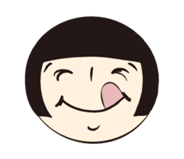 KOKESHI-JOSHI FACE40 sticker #2726927