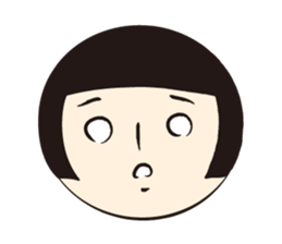 KOKESHI-JOSHI FACE40 sticker #2726928