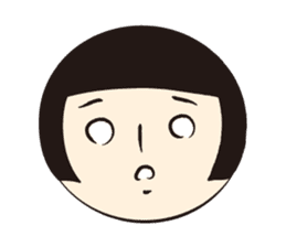 KOKESHI-JOSHI FACE40 sticker #2726928