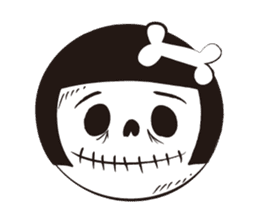 KOKESHI-JOSHI FACE40 sticker #2726932