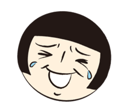 KOKESHI-JOSHI FACE40 sticker #2726934