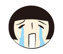 KOKESHI-JOSHI FACE40 sticker #2726935