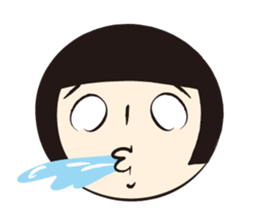 KOKESHI-JOSHI FACE40 sticker #2726940